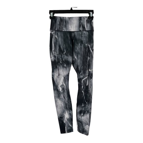 Nike leggings Dri-Fit Epic Lux 7/8 pocket running gray X-Small XS - Picture 2 of 6